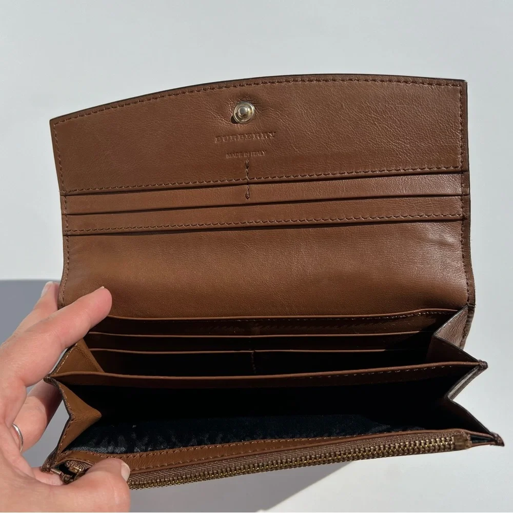 BURBERRY Porter Continental Long Wallet - Picture 4 of 10